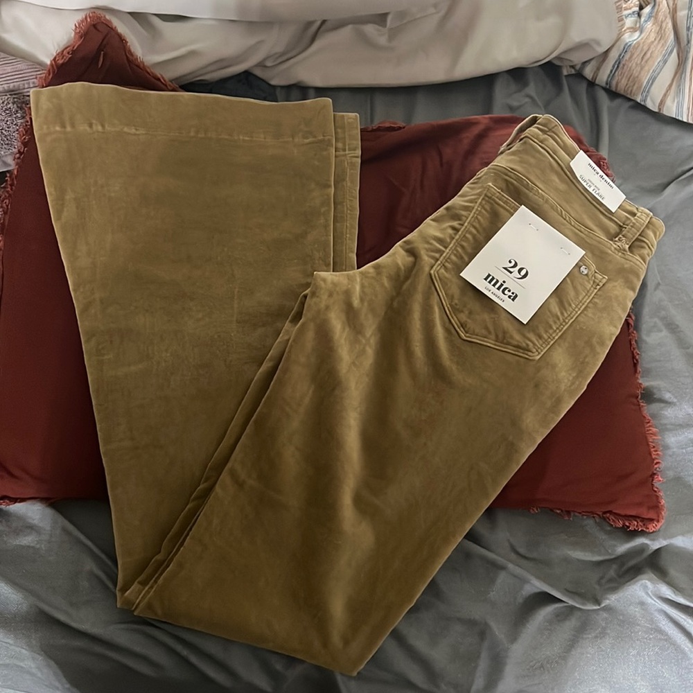 Mica high rise super flare jeans